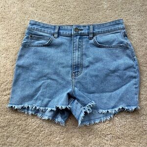 Billabong High Rise Cutoff Blue Jean Shorts - Size 27 - EUC - Stretch